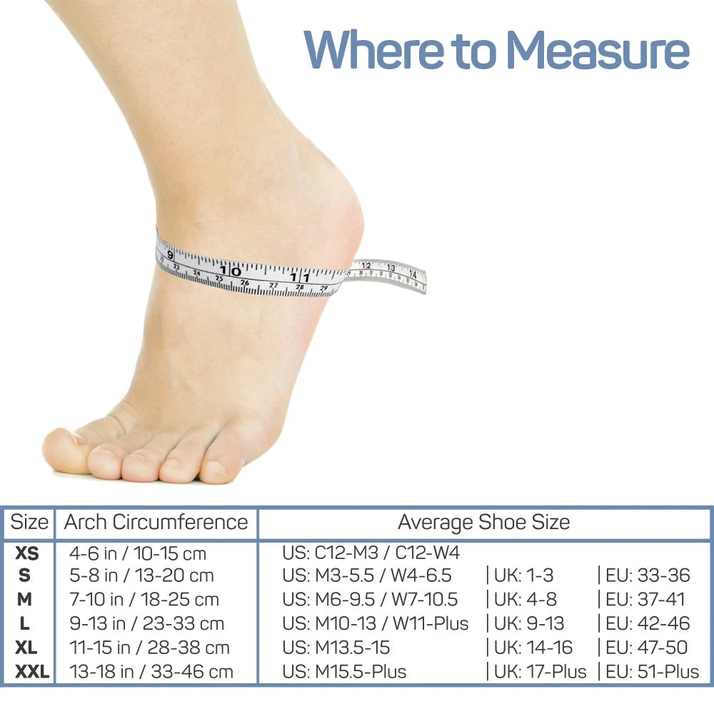 FS-6 Compression Foot Sleeve (pair)