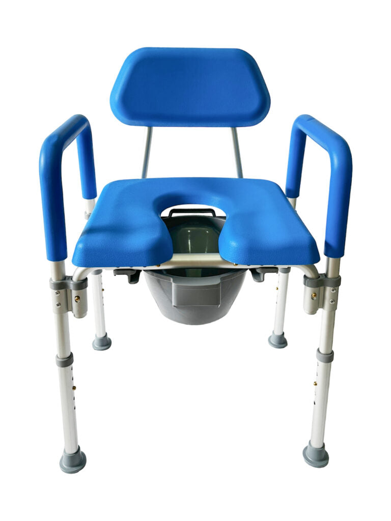 3 in 1 Width Adjustable Commode – 48-63cm