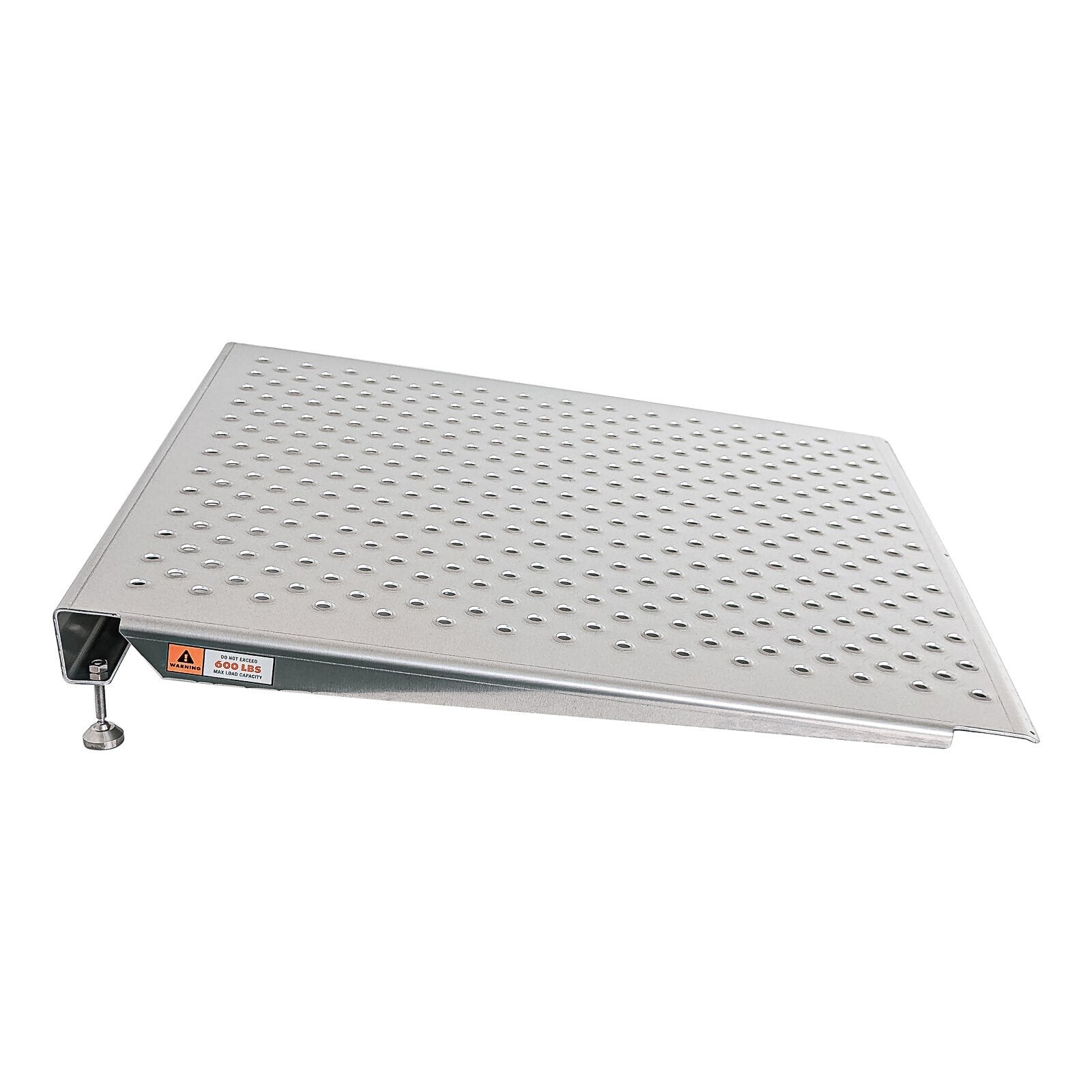 Ramptec Aluminium Adjustable Threshold Ramp 90Cm X 90Cm 272Kg Capacity