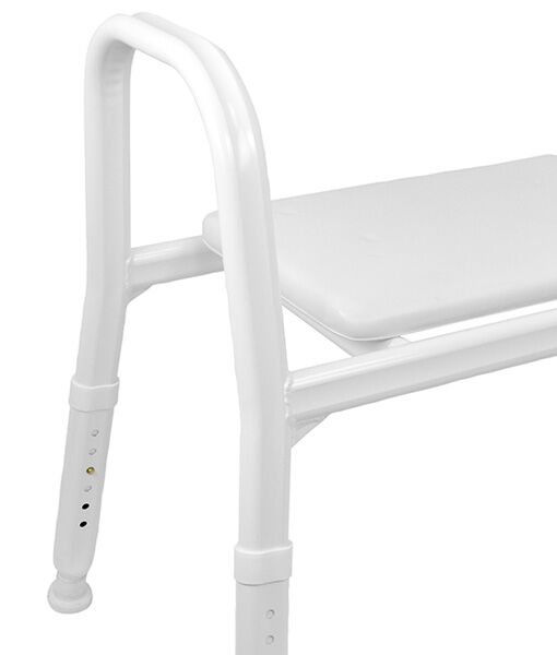 Premium Bariatric Padded Shower Stool – Aluminium Rust Free