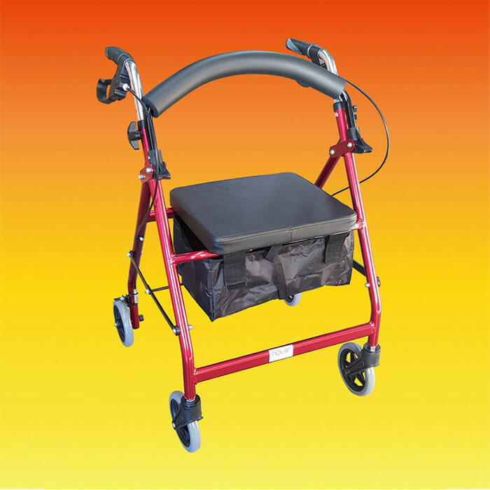 PQUIP 6" Wheel Aluminium Rollator