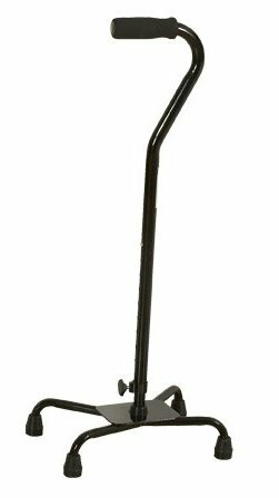 PQUIP Large Base Quad Cane