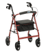 Drive - Lightweight Rollator R8 Red R8RD-59AU by Drive