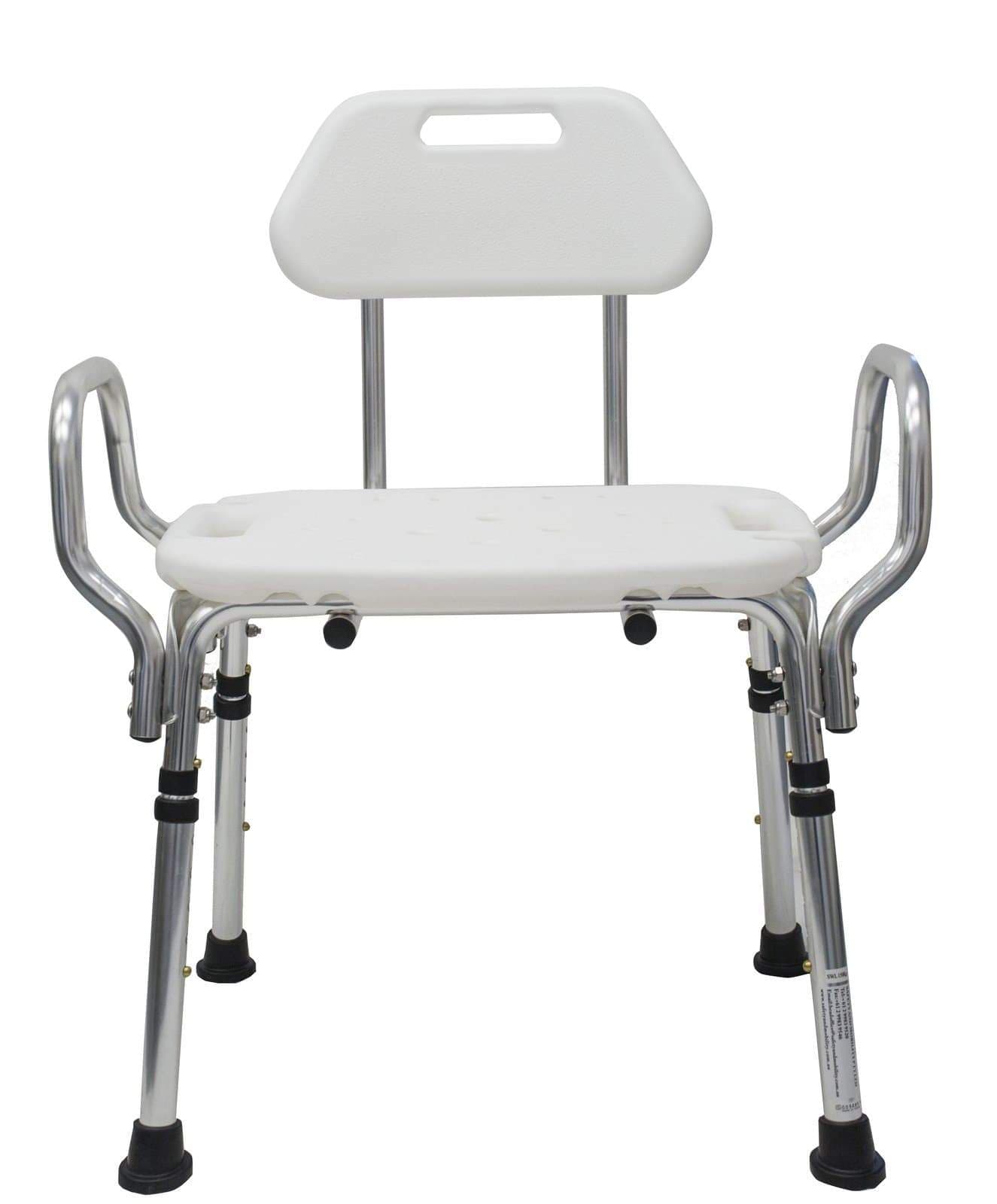 Heavy Duty Shower Chair/Stool SMBF4371B by SAFETY & MOB