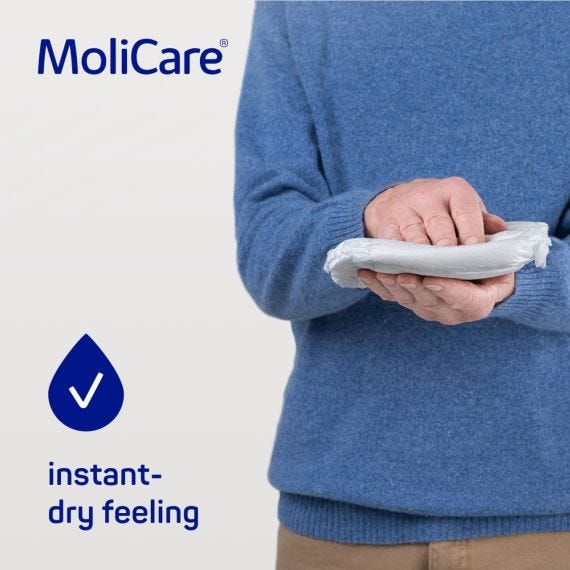 Molicare Premium Mobile 10 Drops Medium Waist 80 120cm Unisex 2574ml