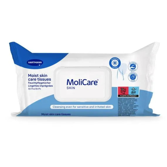 Molicare Skin Moist Skin Care Tissues 20x30cm