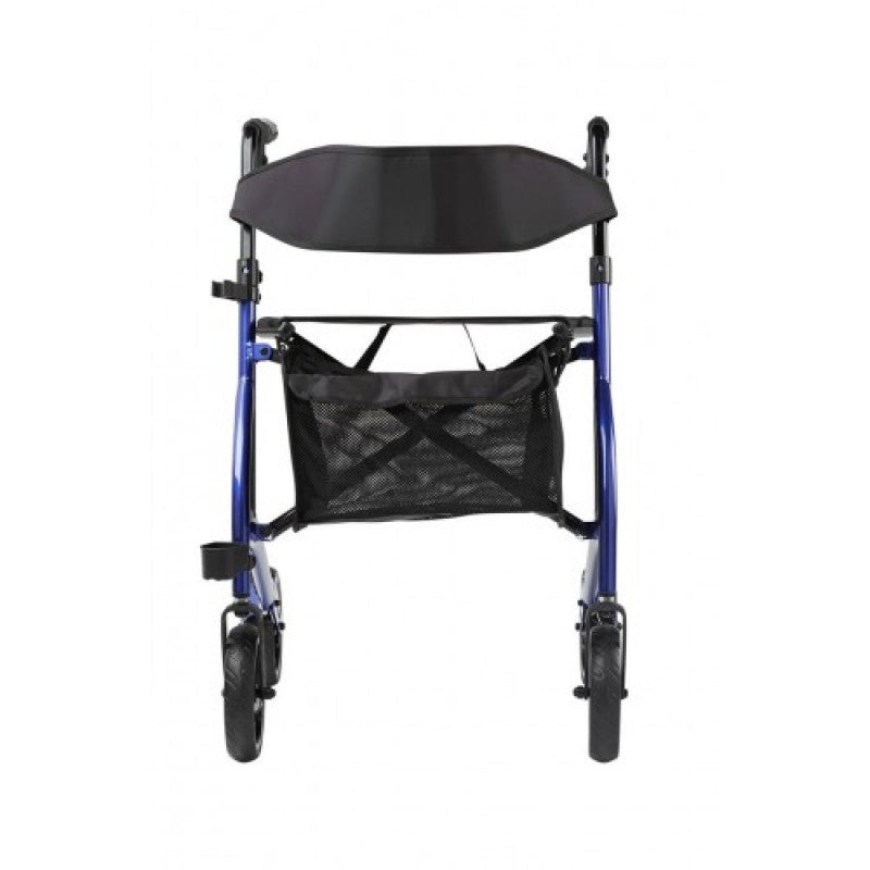 Alpha 438 Lightweight X-frame Rollator - 24" seat height
