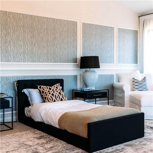 Casero Series Mode Bed Single, with Head and Foot Boards