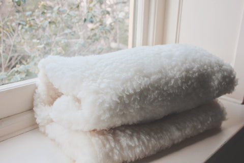 Lambswool Cot Mattress Topper for Babies