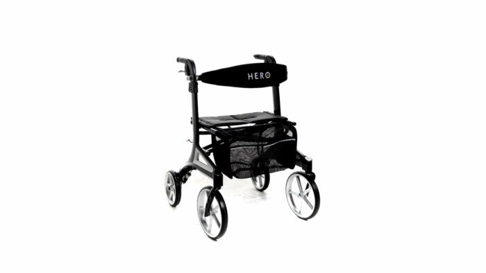 Hero Medical Outdoor Lite Seat Walker (Aluminium)