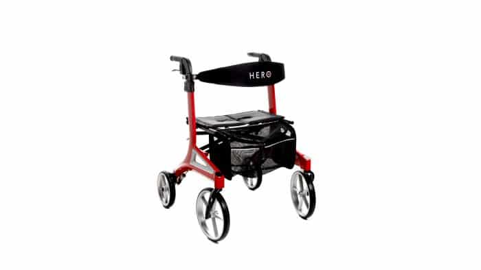 Hero Medical Outdoor Lite Seat Walker (Aluminium)