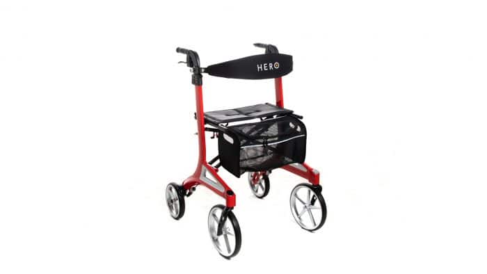Hero Medical Outdoor Lite Seat Walker (Aluminium)