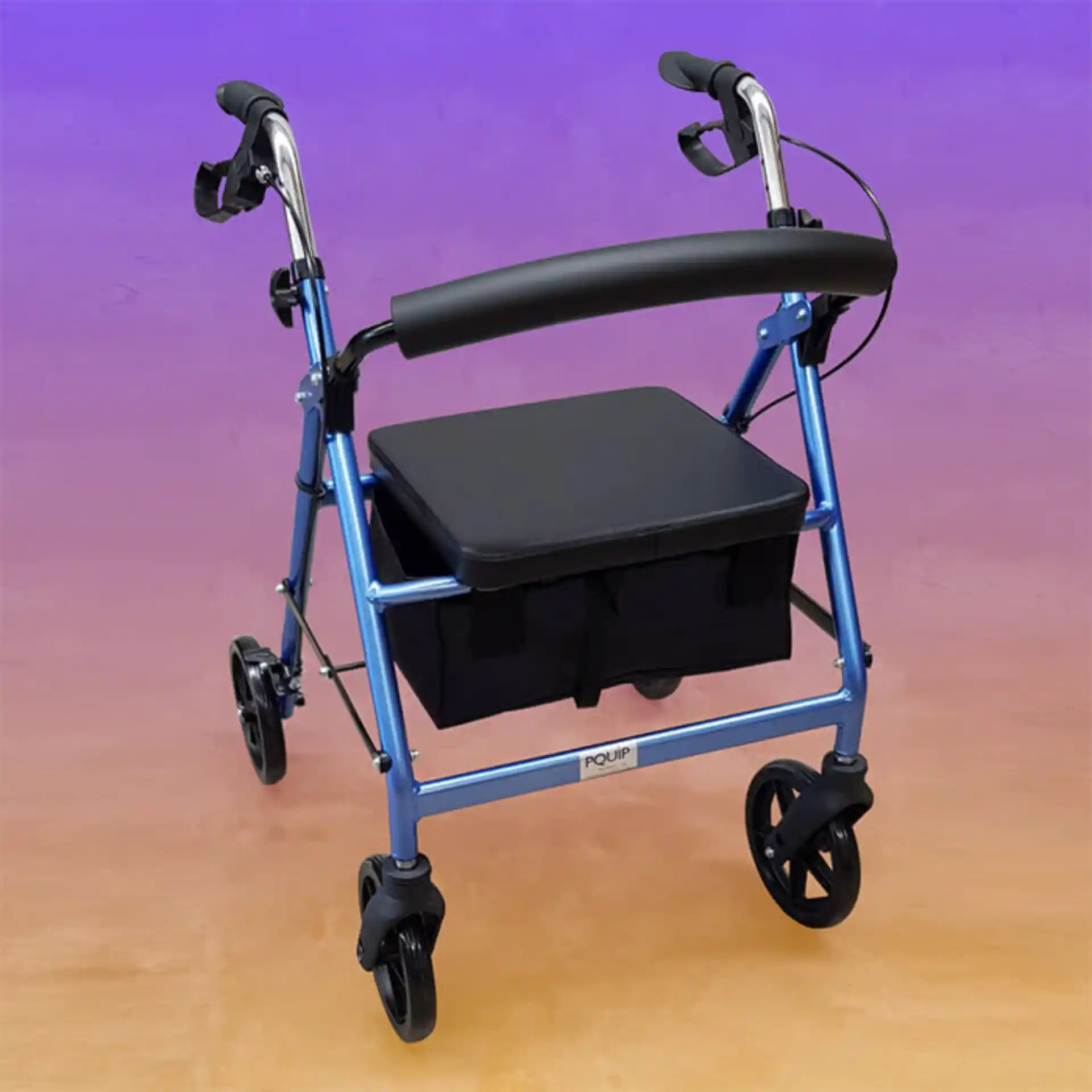 PQUIP 8" Wheel Aluminium Rollator