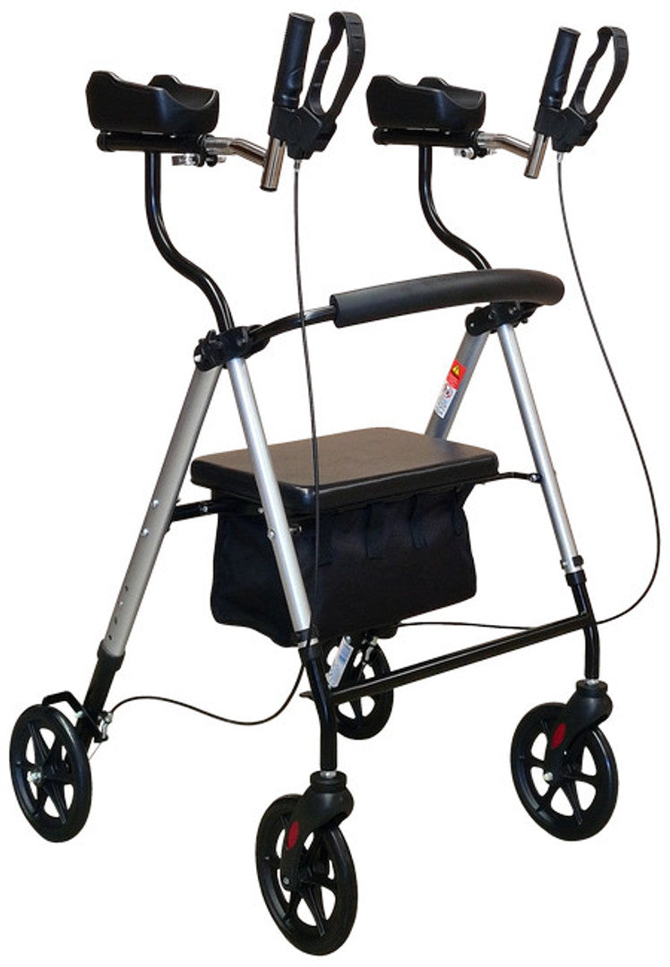 PA334 DUAL HEIGHT ADJUSTABLE GUTTER ARM ROLLATOR