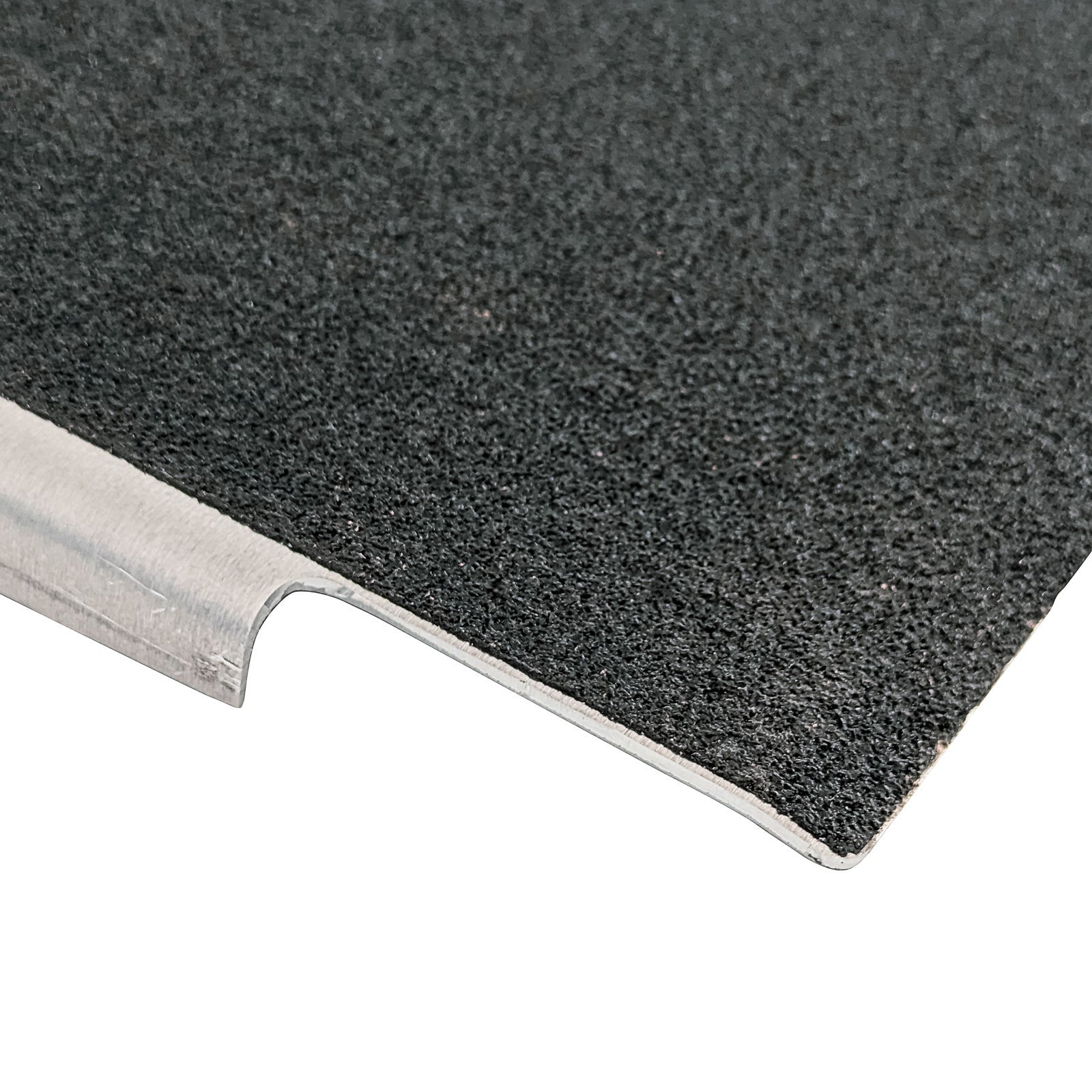 Ramptec Aluminium Adjustable Threshold Ramp 90Cm X 90Cm 272Kg Capacity - With Grit Tape