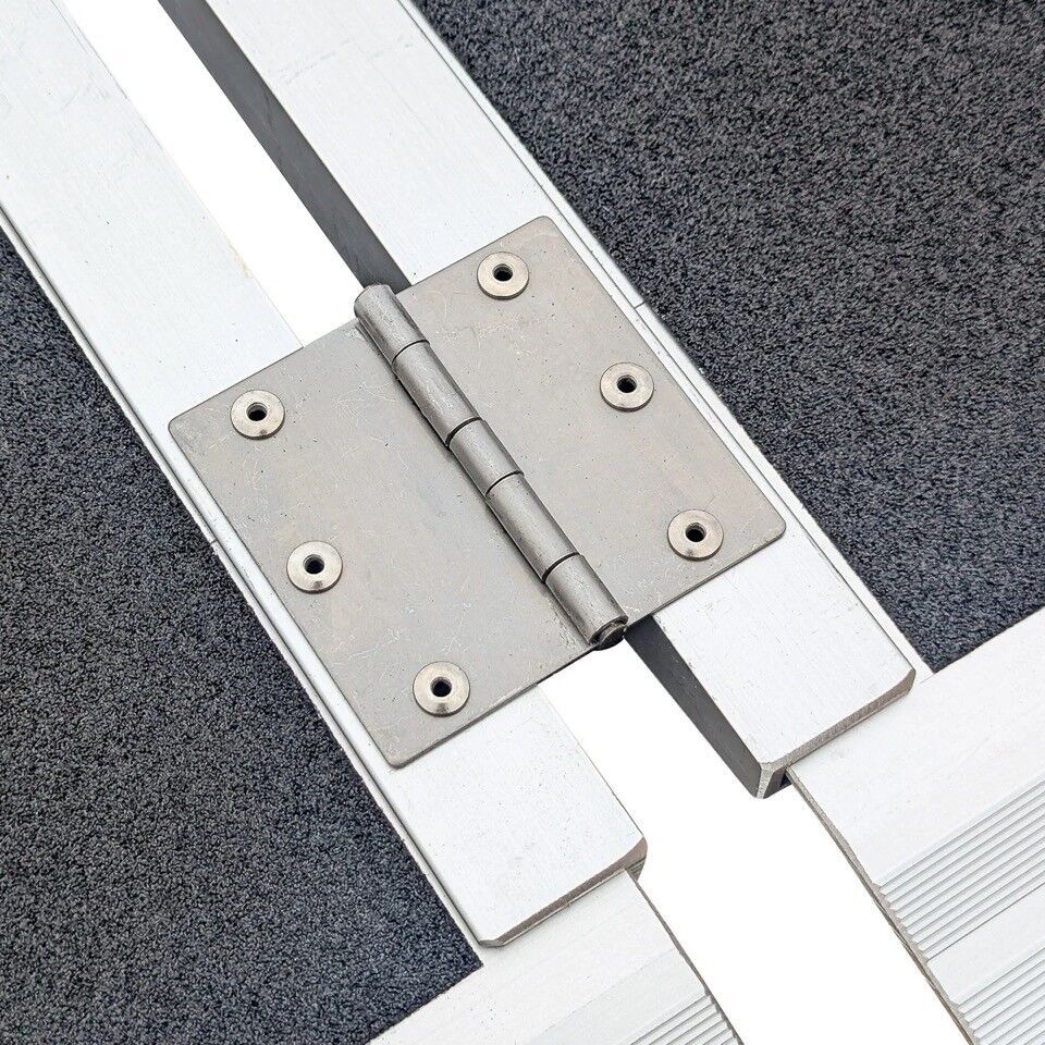 Ramptec 5 Foot Aluminium Wheelchair / Scooter Ramp Portable 86cm Wide with Grit Tape