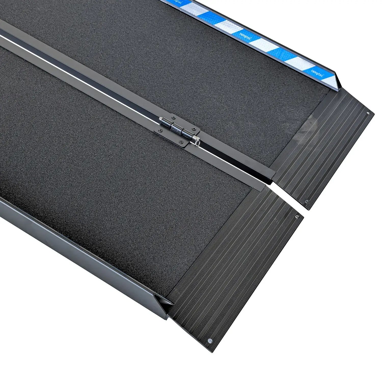 Ramptec 8 Foot Heavy Duty Aluminium Wheelchair / Scooter Ramp Portable with Grit Tape