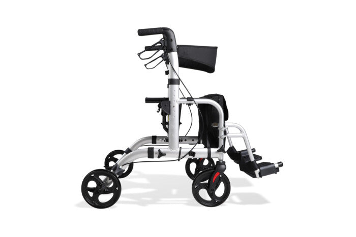 Hero Medical 2-in-1 Seat Walker/Wheelchair