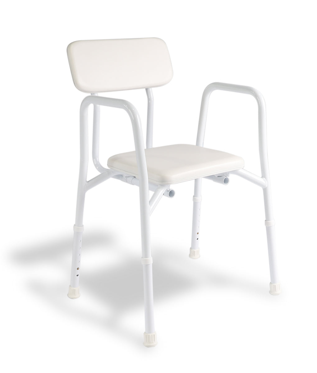 Hero Medical Padded Seat & Padded Back Shower Stool