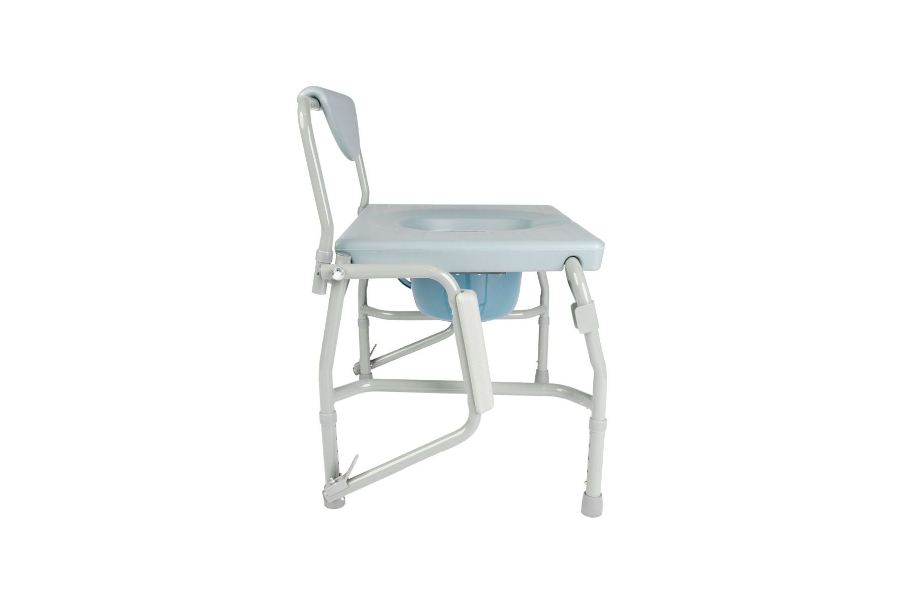 3 in 1 – Bariatric Drop Arm Commode Chair