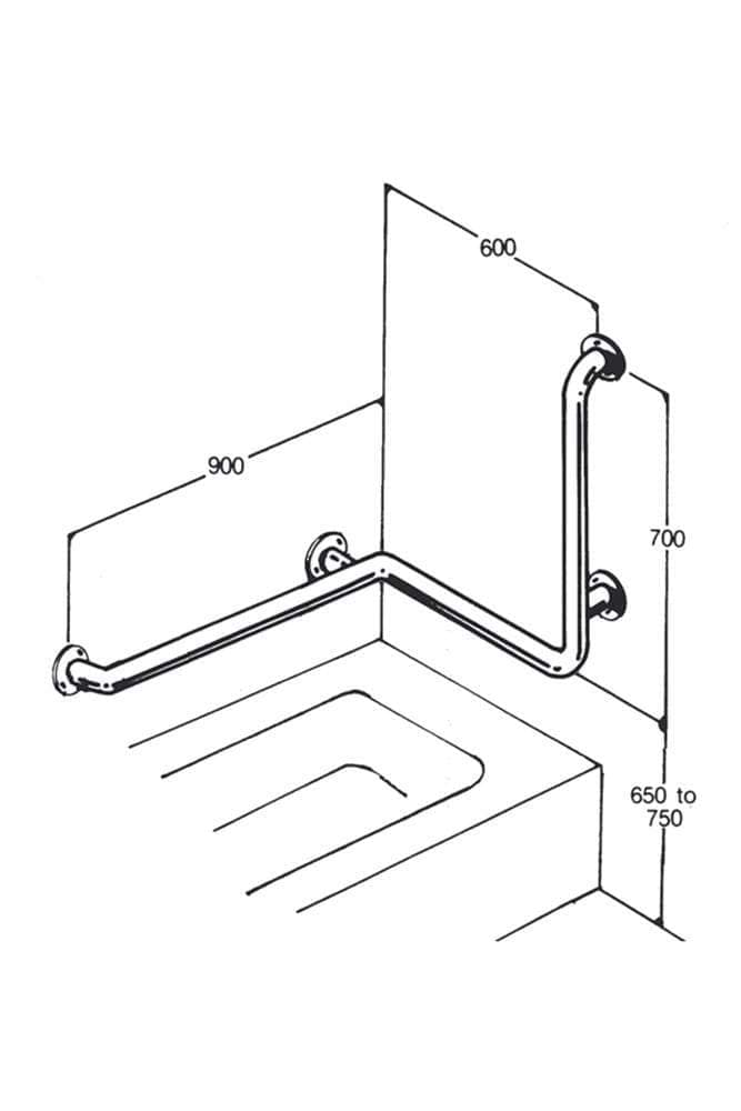 Bath / Shower Rails (10 Different Styles & Sizes Available)