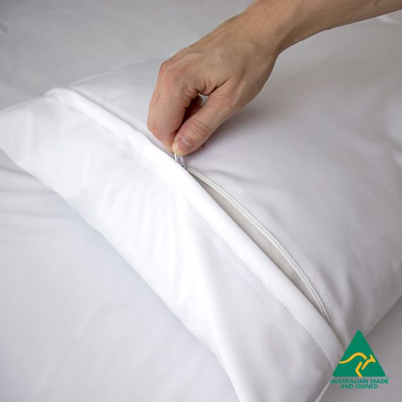 Pillow Protector Minappi Regular 75x50cm Waterproof White