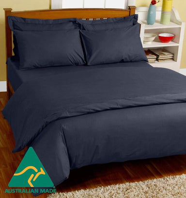 MiNappi Waterproof Doona Cover, Navy, Double Navy Blue 300510 by Kylie