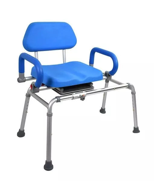 Transfer Bench Sliding Swivel Bench Aluminium Rust Free Breeze Mobility