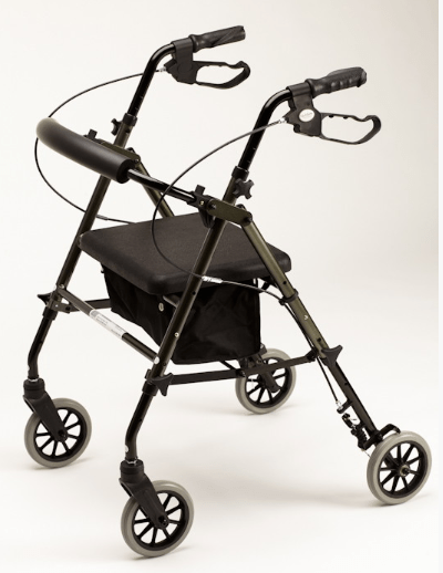 Alpha 426 Rollator Grey 57016 by Quintro Health Care