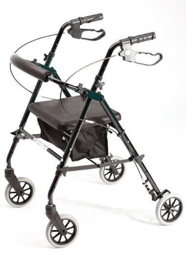 Alpha 426 Rollator Green 57014 by Quintro Health Care