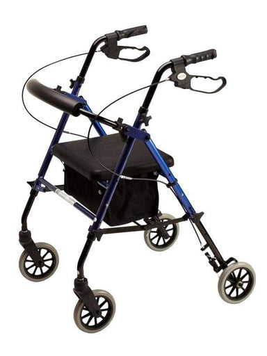 Alpha 426 Rollator Blue 57012 by Quintro Health Care