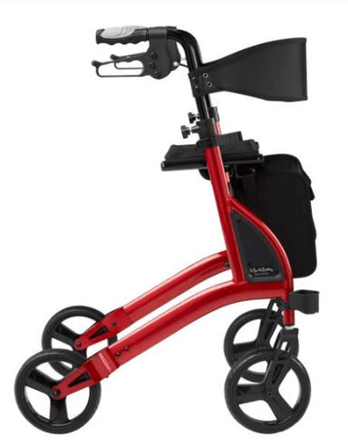 ALPHA 438 ROLLATOR Red 57037 by Quintro Health Care