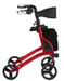 ALPHA 438 ROLLATOR Red 57037 by Quintro Health Care