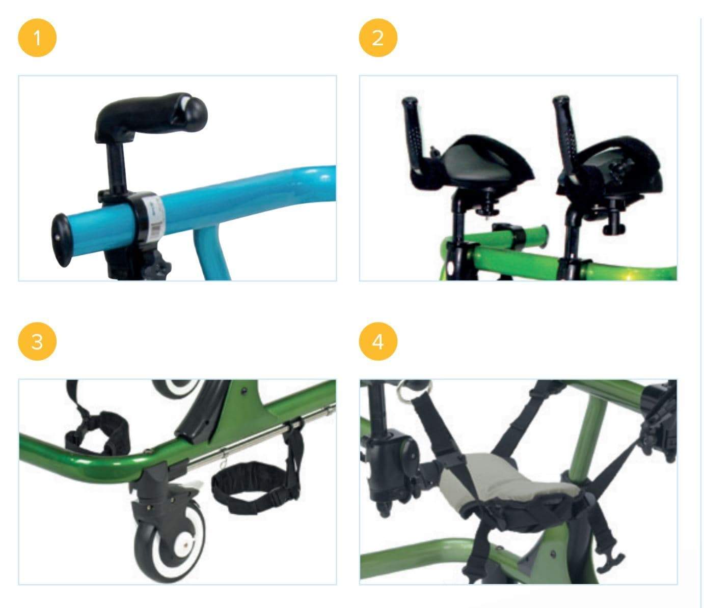 Wenzelite Rehab - Trekker Gait Trainer by Drive