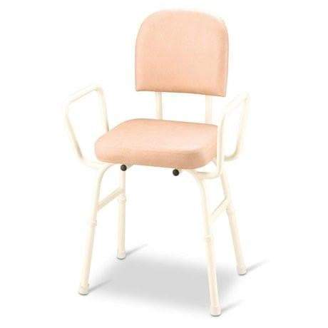 Care Quip - Perching Stool With Arms ED0770 by Care Quip
