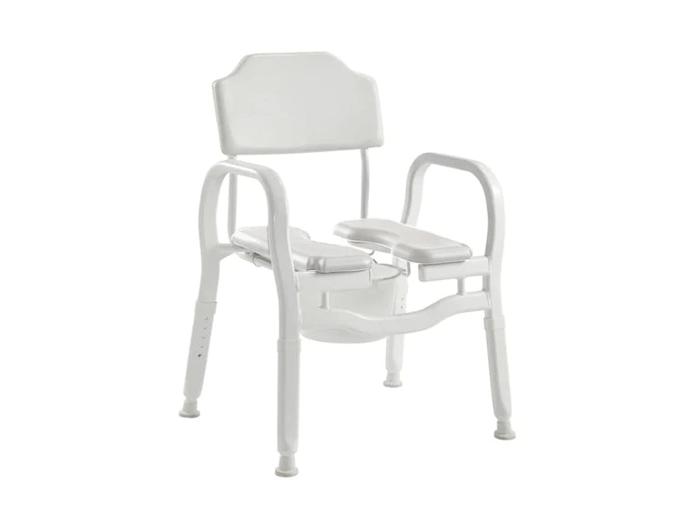 Bariatric Over Toilet Split Seat Chair