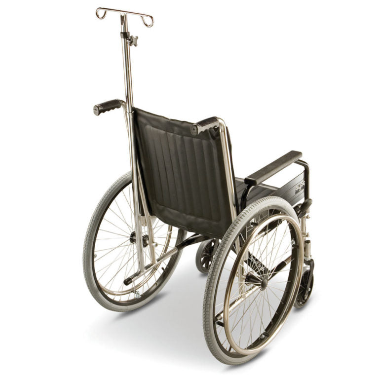 Care Quip - IV Pole For Wheelchair