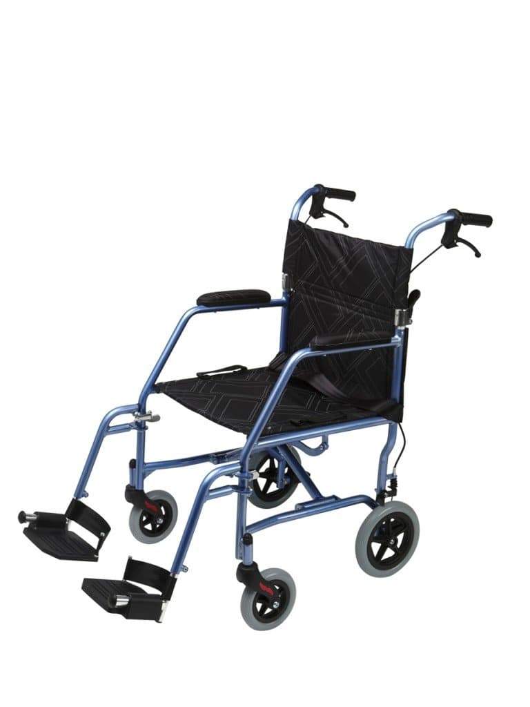 Omega LA1 Wheelchair Blue 61002 by Quintro Health Care