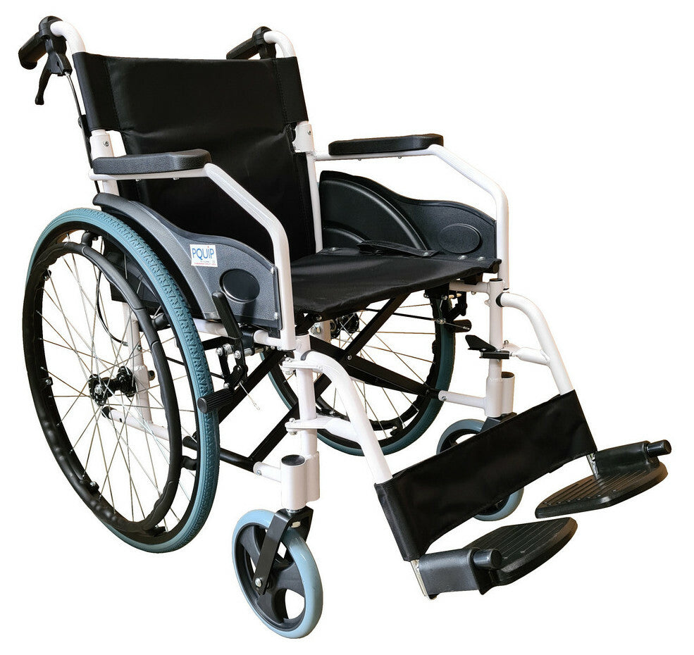 Semi Detachable Lightweight Aluminium Wheelchair – 46cm