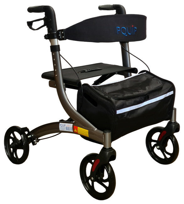 150kg Heavy Duty Euro 8” X-Fold Rollator