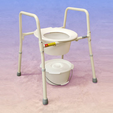 PQUIP Aluminium Folding Over Toilet Aid