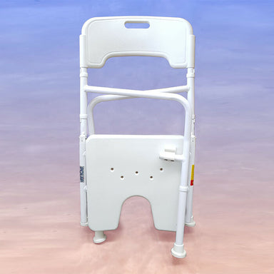 shower chair folded