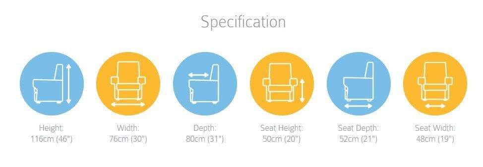Drive - Premium Dual Motor Riser Lift Chair 884SCHAU by Drive