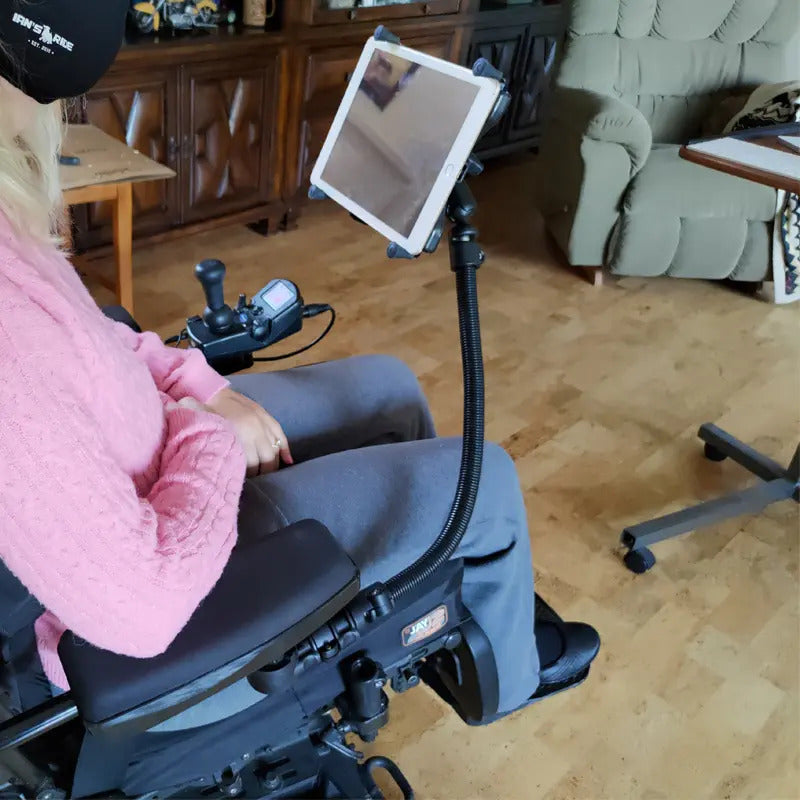 Tablet Mount UN9 for Wheelchair Armrests