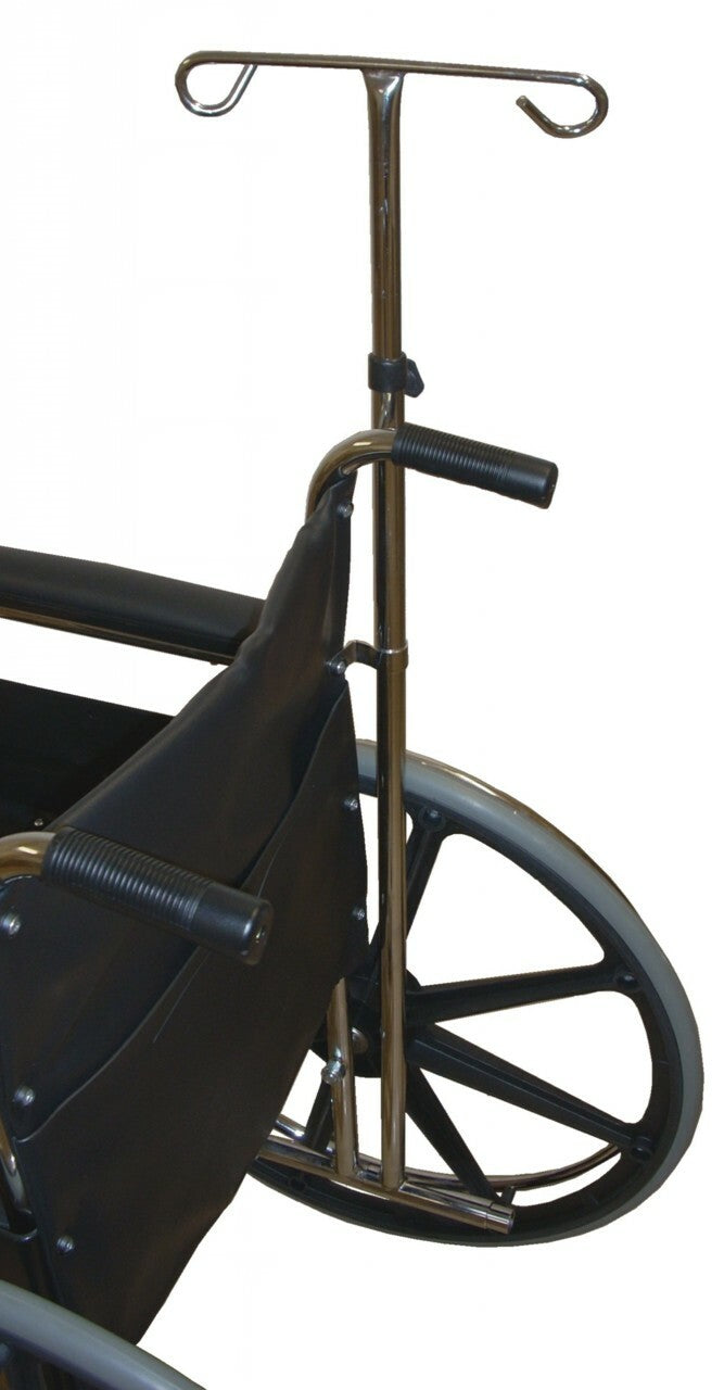 Wheelchair IV Pole