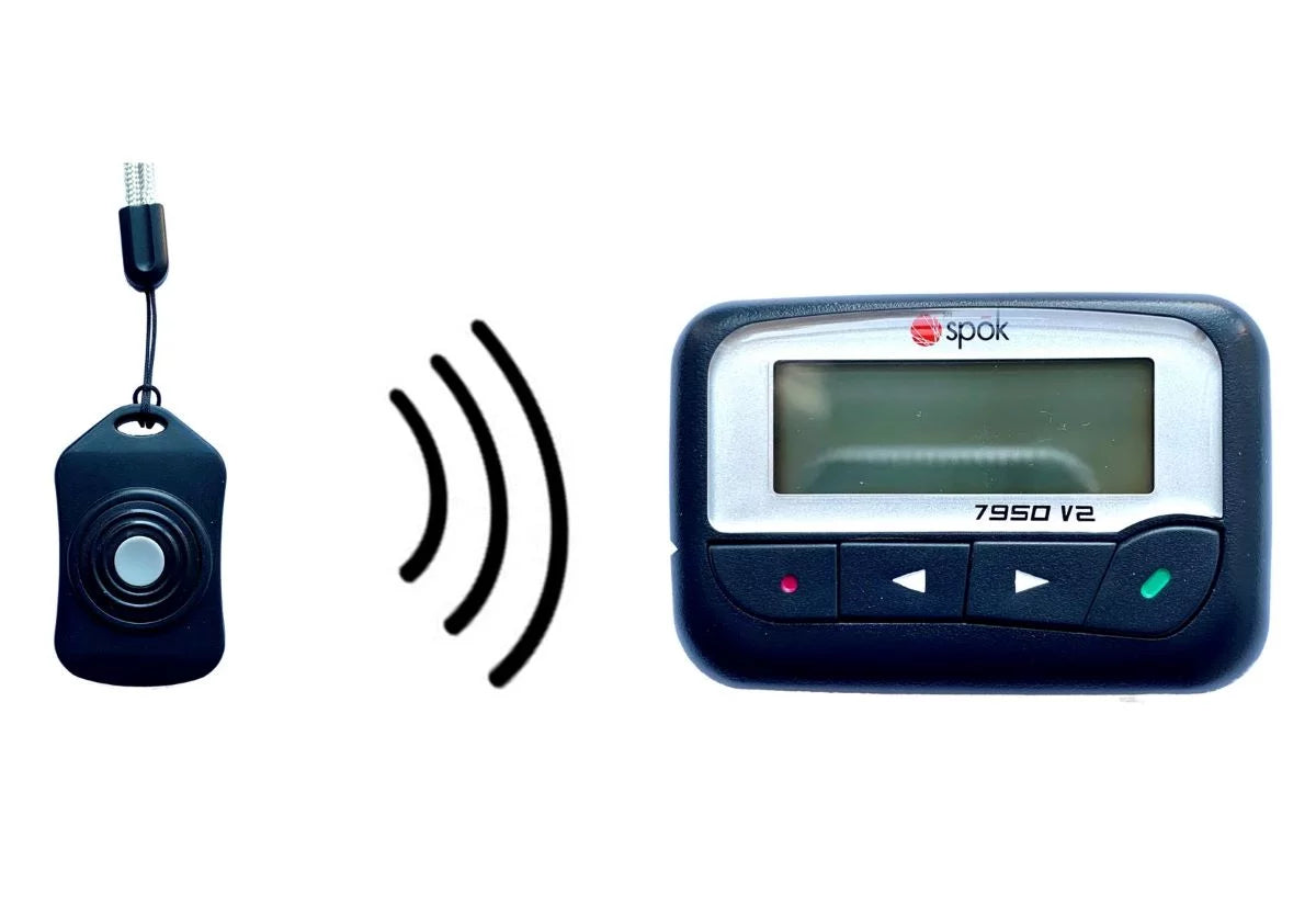 Long Range – Pendant To Pager Kit – For Home Care and Allied Care Industries.