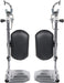 Elevating Legrests for Drive Bariatric Sentra Heavy Duty Wheelchair HDLERAU by Drive