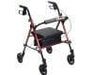 Drive - Adjustable Seat Height Walker / Rollator by Drive