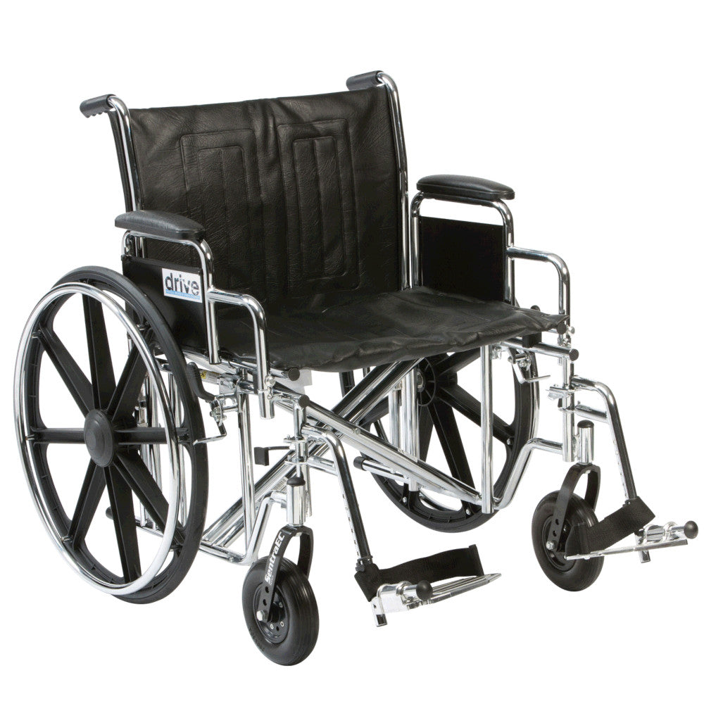 Drive Sentra EC Bariatric Wheelchair front