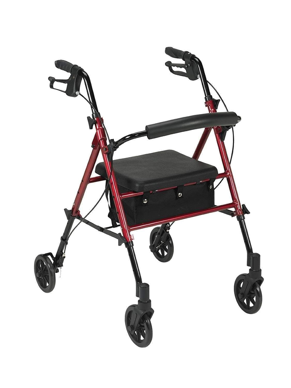 Drive - Adjustable Seat Height Walker / Rollator by Drive